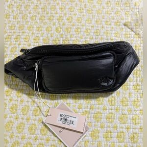 NWT The Oliver Thomas Mega Fluff Not Yo Granny’s Fanny Pack Black